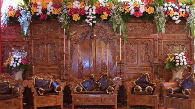 Dekorasi Pelaminan Wedding di Asrama Polisi Otista