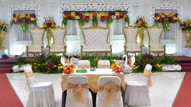 Wedding di Puspa Pesona Taman Anggrek