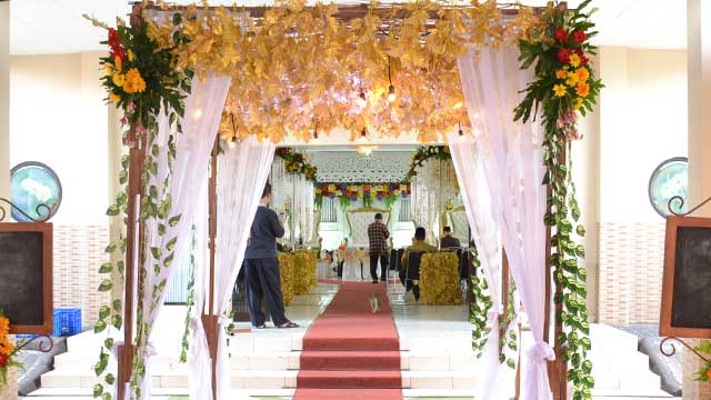Wedding di Puspa Pesona Taman Anggrek