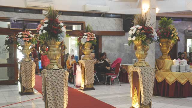 Wedding di Masjid babussalam
