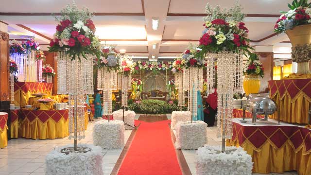 Dekorasi Pelaminan Wedding di SMP Muhammadiyah 9 Kebayoran