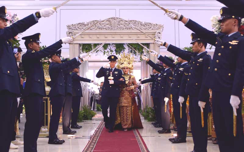 Wedding di Graha Marinir Kwitang