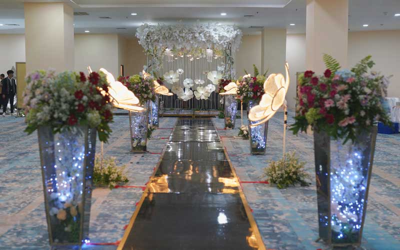 Dekorasi Wedding di Grand Metropolitan Bekasi