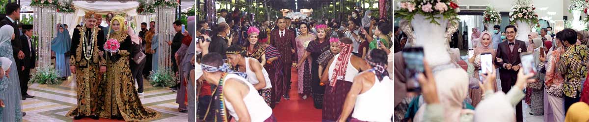 Wedding di Puspa Pesona Taman Anggrek